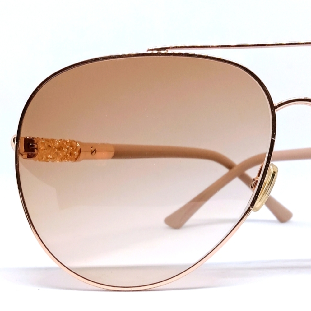 JIMMY CHOO "GRAY/S" SUNGLASSES WITH NON- PRESCRIPTION LENS: - Picture 7 of 15